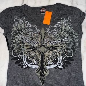 Harley Davidson Bling Top